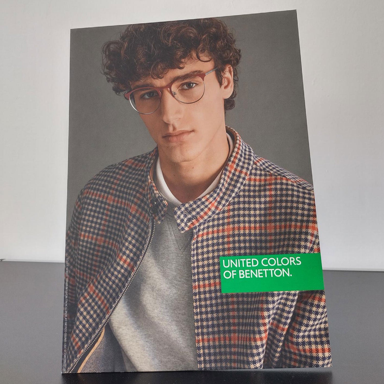Benetton – Herren-Optik-Showcard AW21