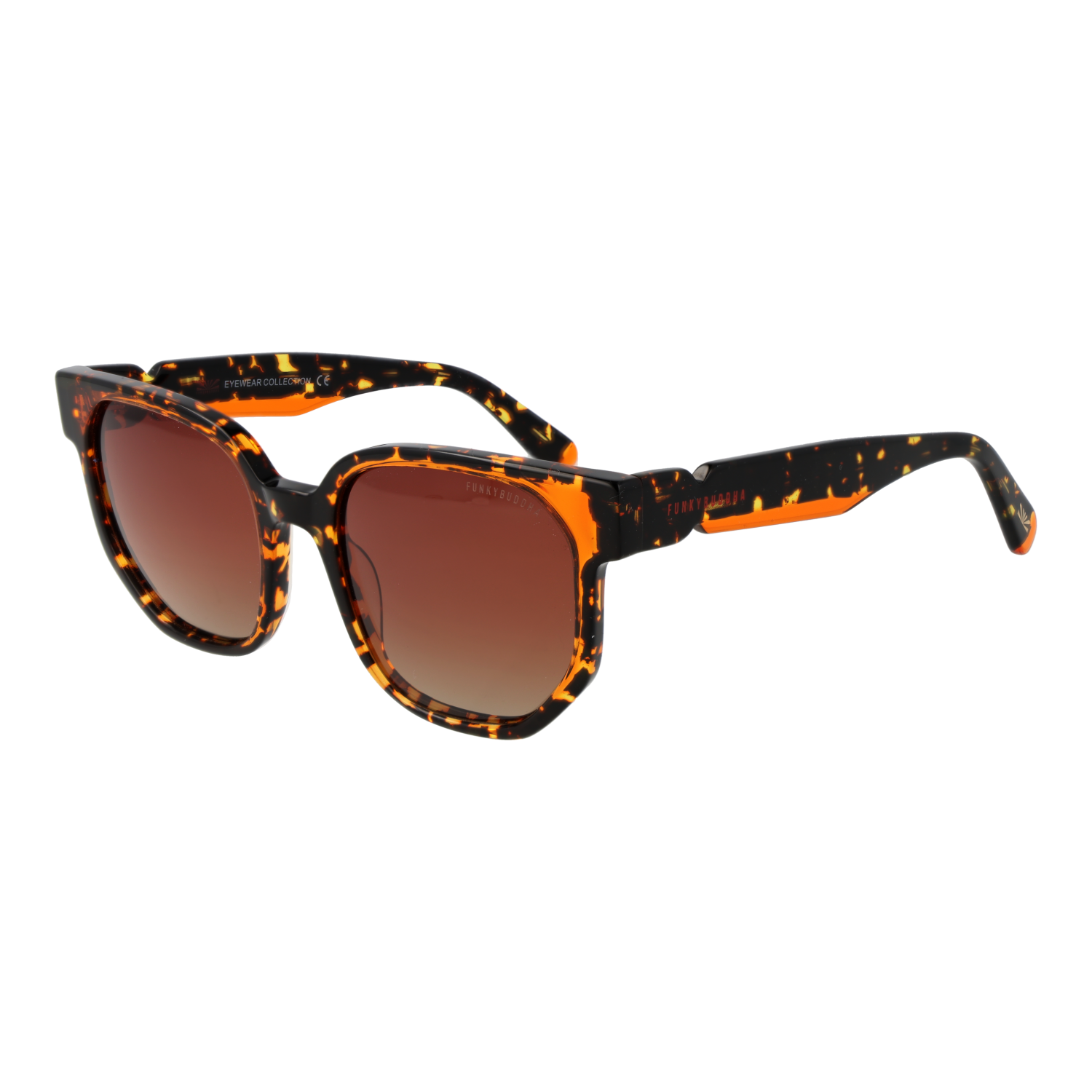 Funky Buddha Sunglasses FBS2052 004 53