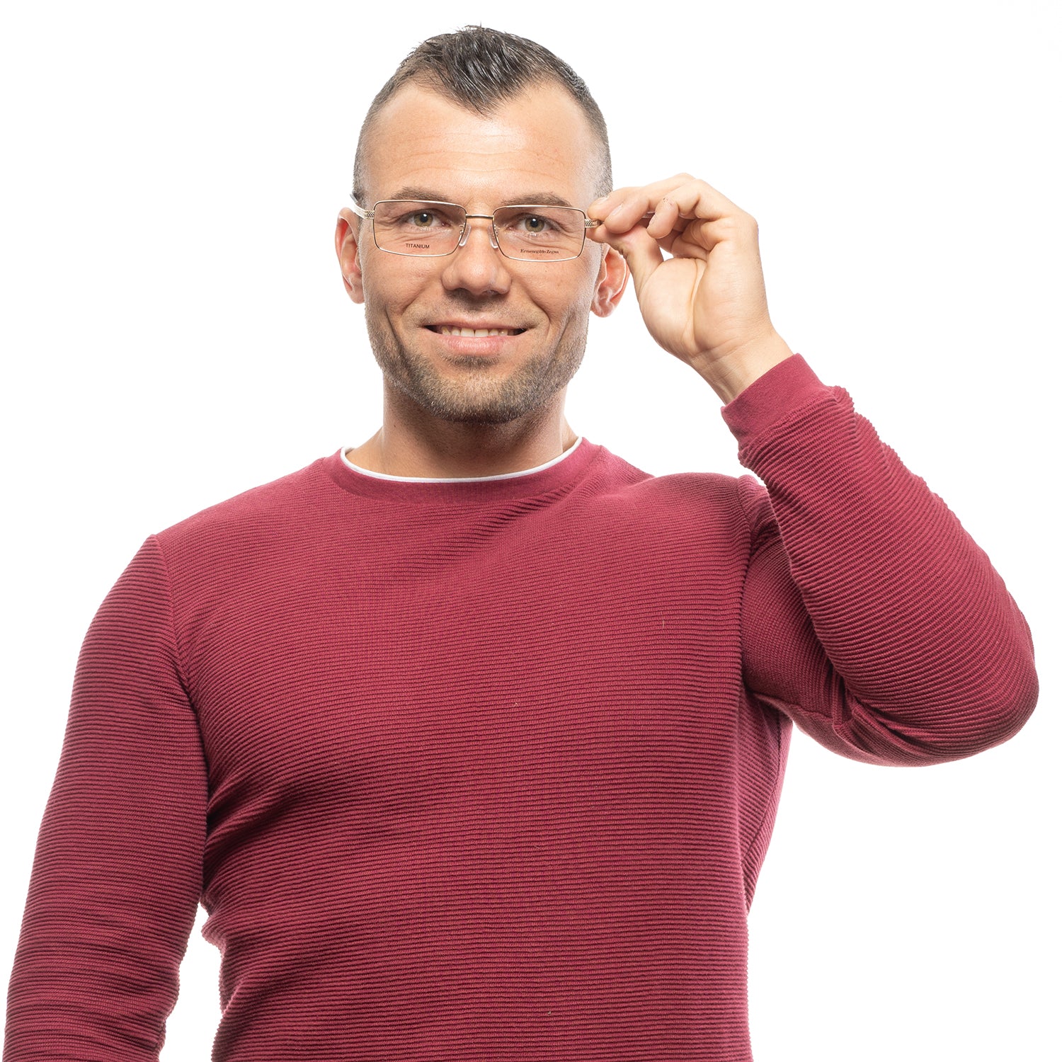 Ermenegildo Zegna Monture optique EZ5094-D 032 57 Titanium