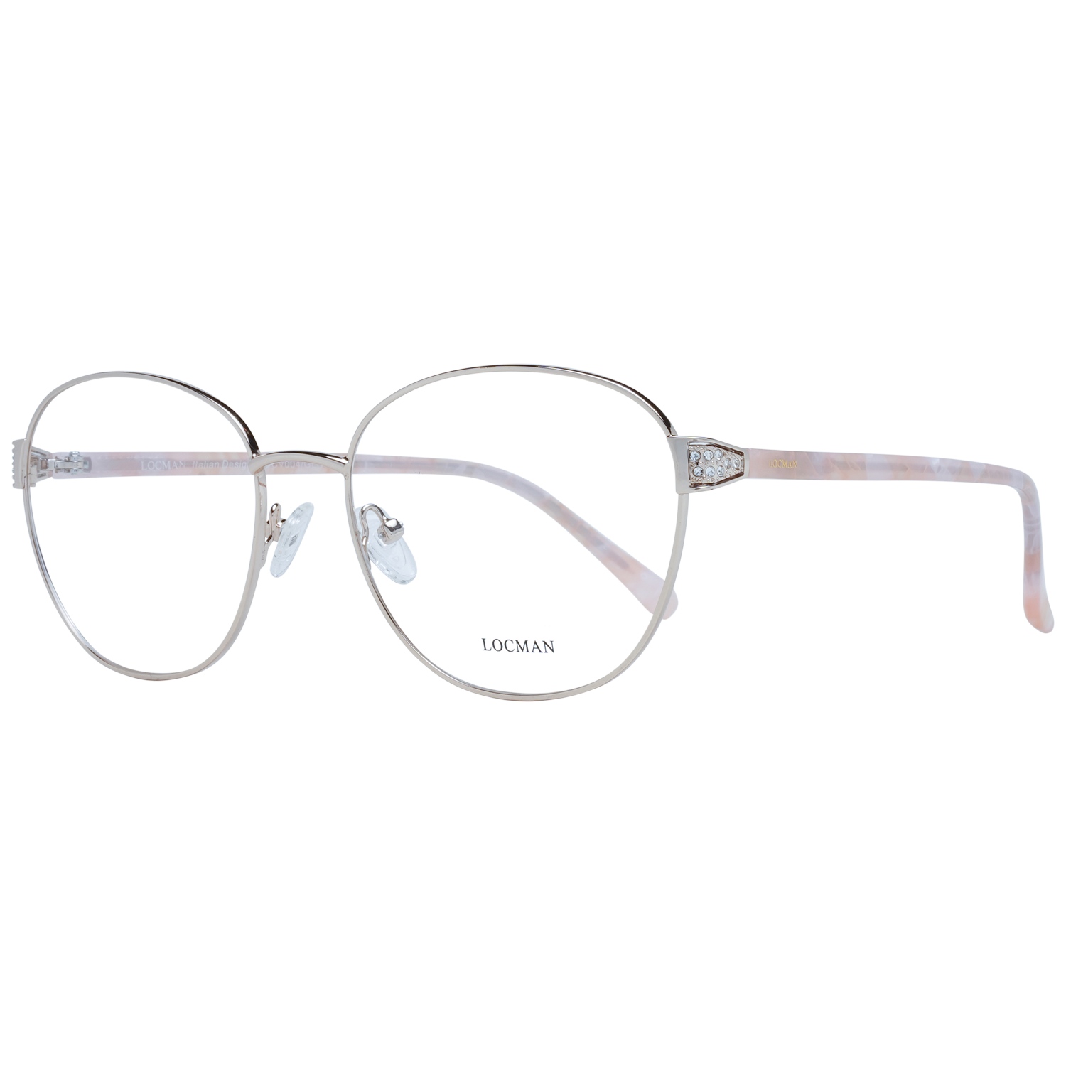 Locman Optical Frame LOCV004 GLD 58