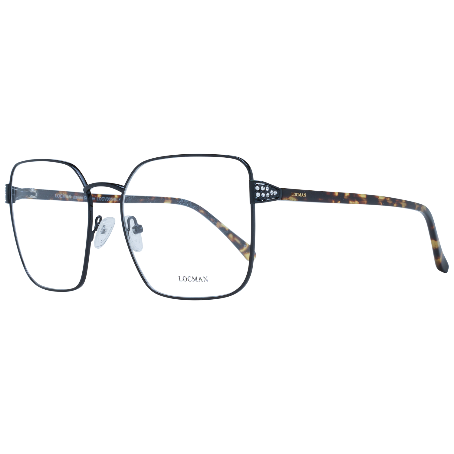 Locman Optical Frame LOCV005 BLK 57
