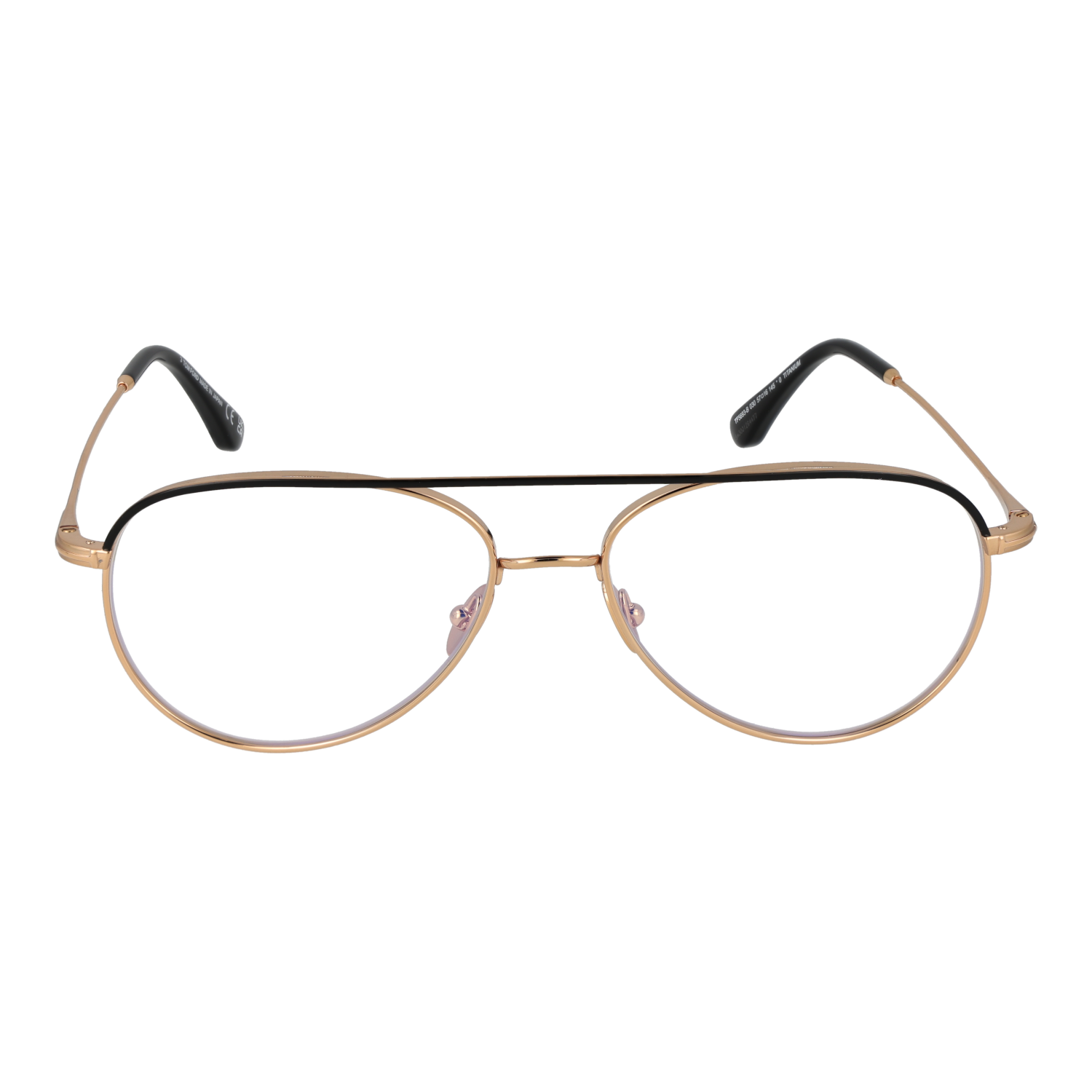 Tom Ford Optical Frame FT5693-B 030 57 Titanium & Blue Filter