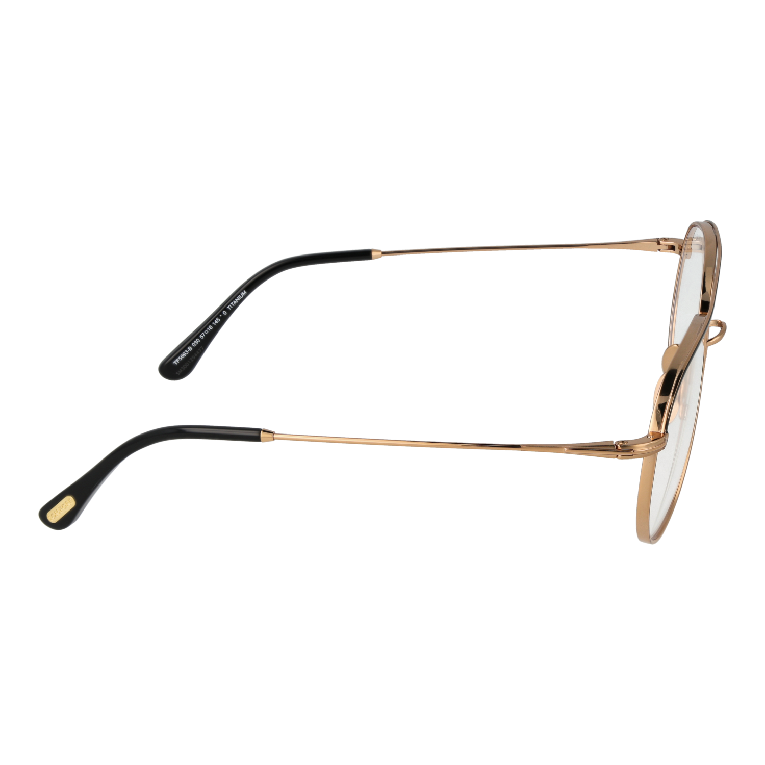 Tom Ford Optical Frame FT5693-B 030 57 Titanium  & Blue Filter