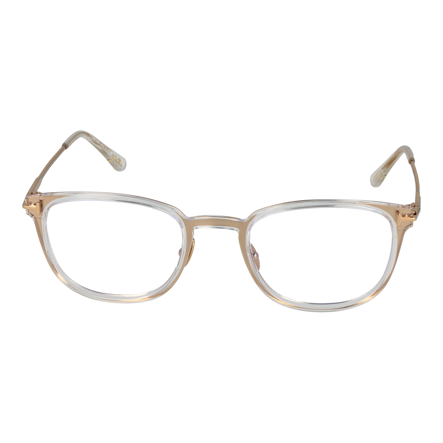 Tom Ford Optical Frame FT5694-B 030 52 Titanium & Blue Filter