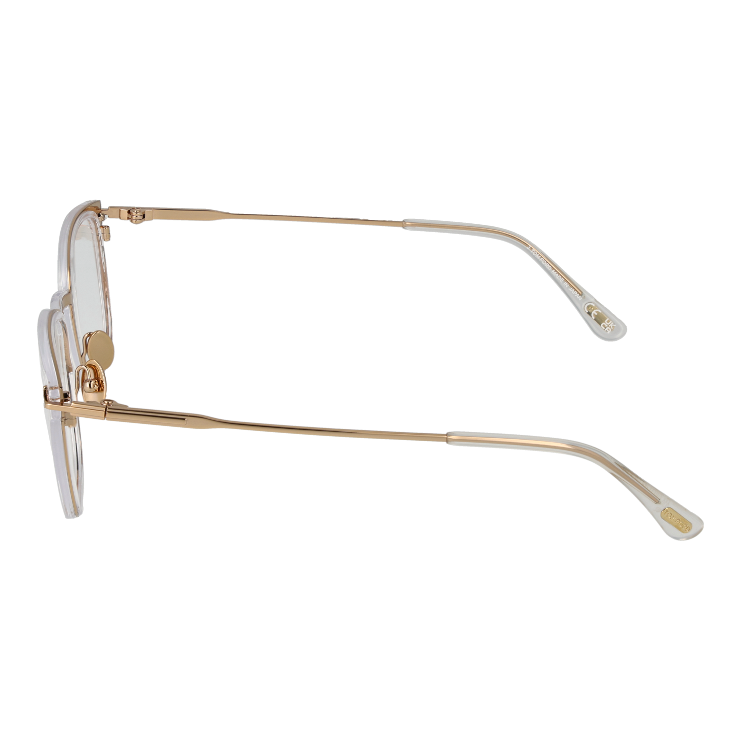 Tom Ford Optical Frame FT5694-B 030 52 Titanium & Blue Filter