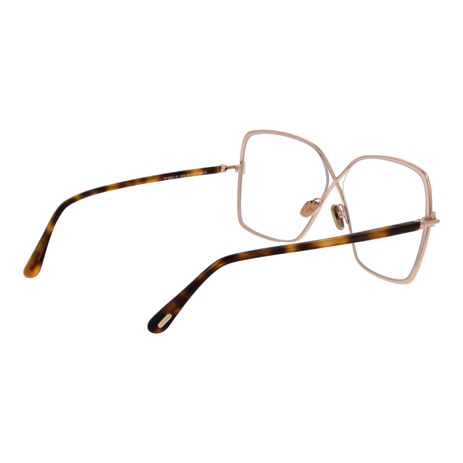 Tom Ford Optical Frame FT5841-B 028 59 Blue Filter