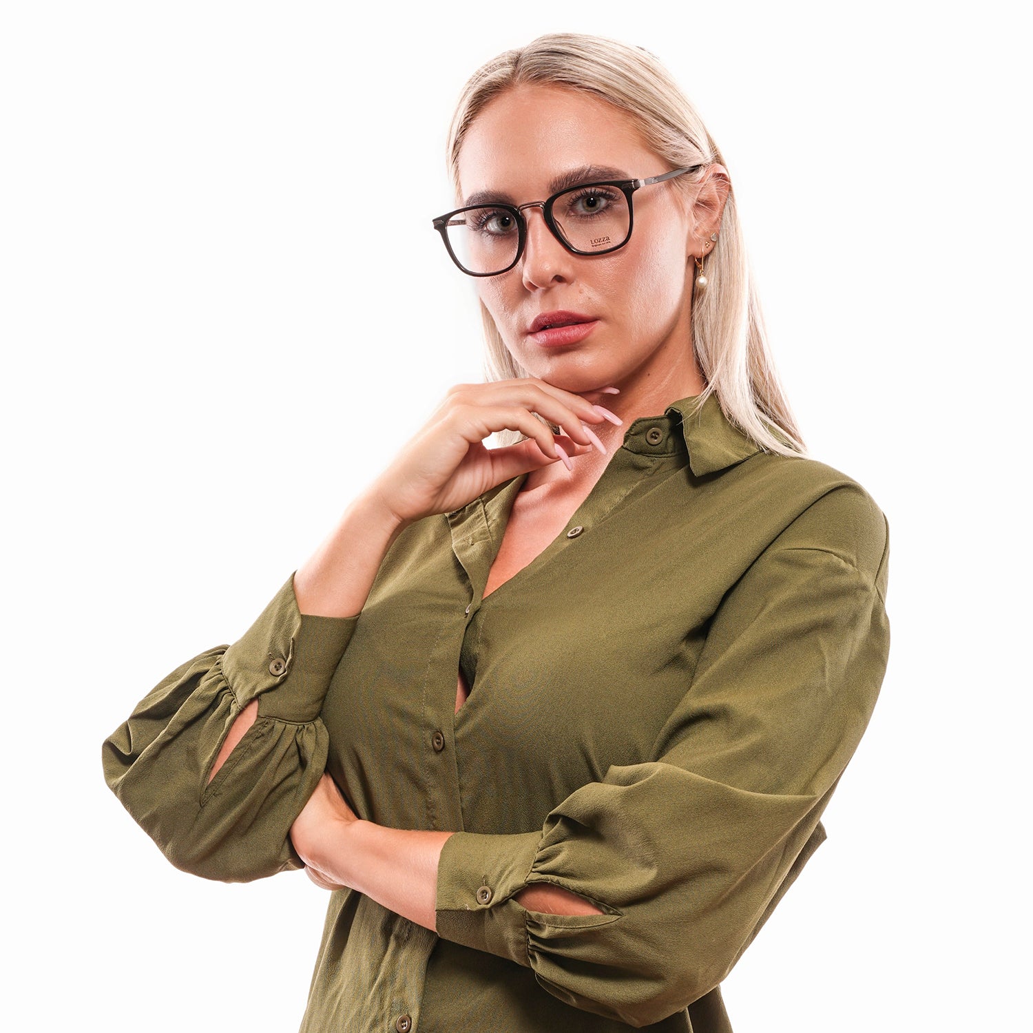 Monture optique Lozza VL4152 0BLK 50