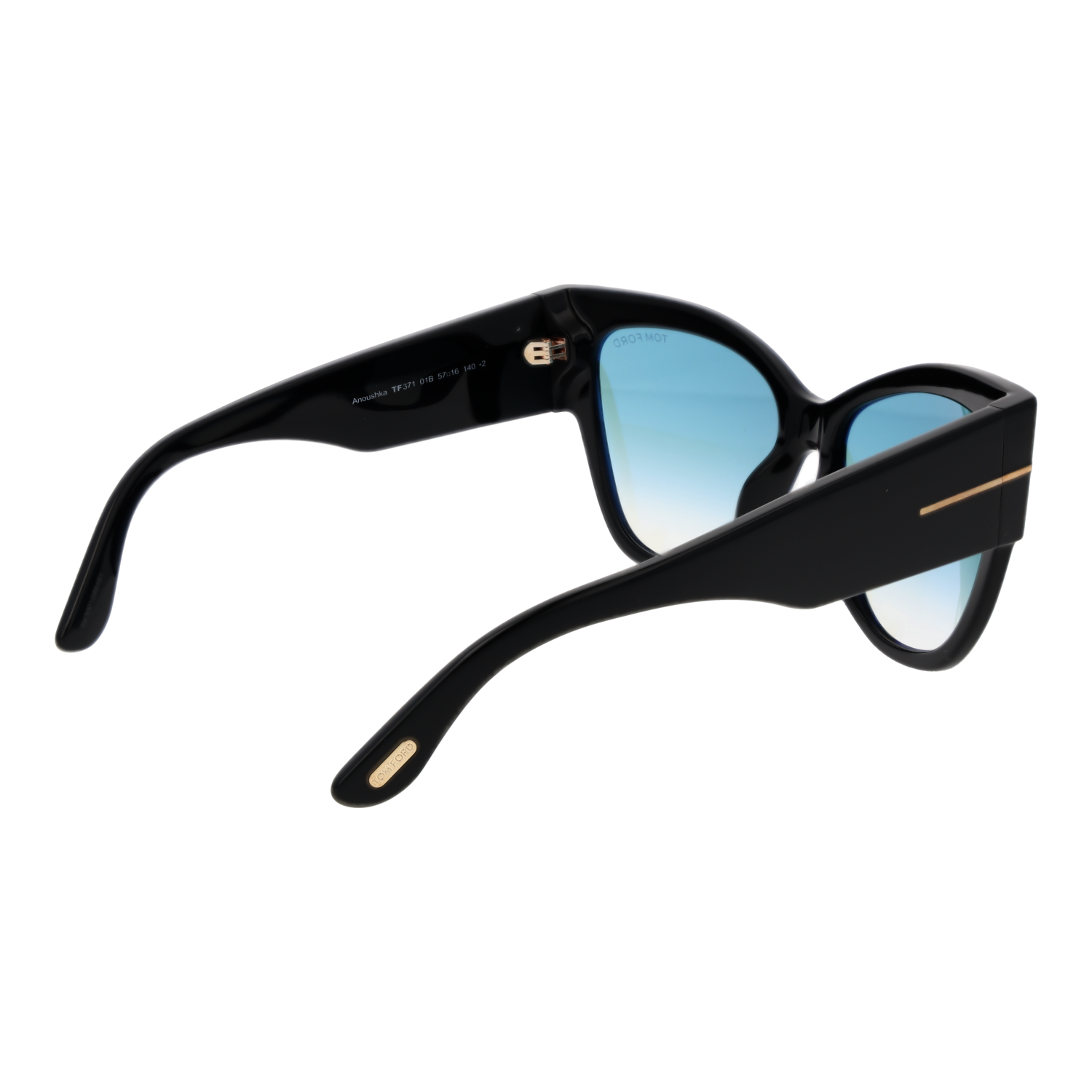 Tom Ford Sunglasses FT0371 01B 57