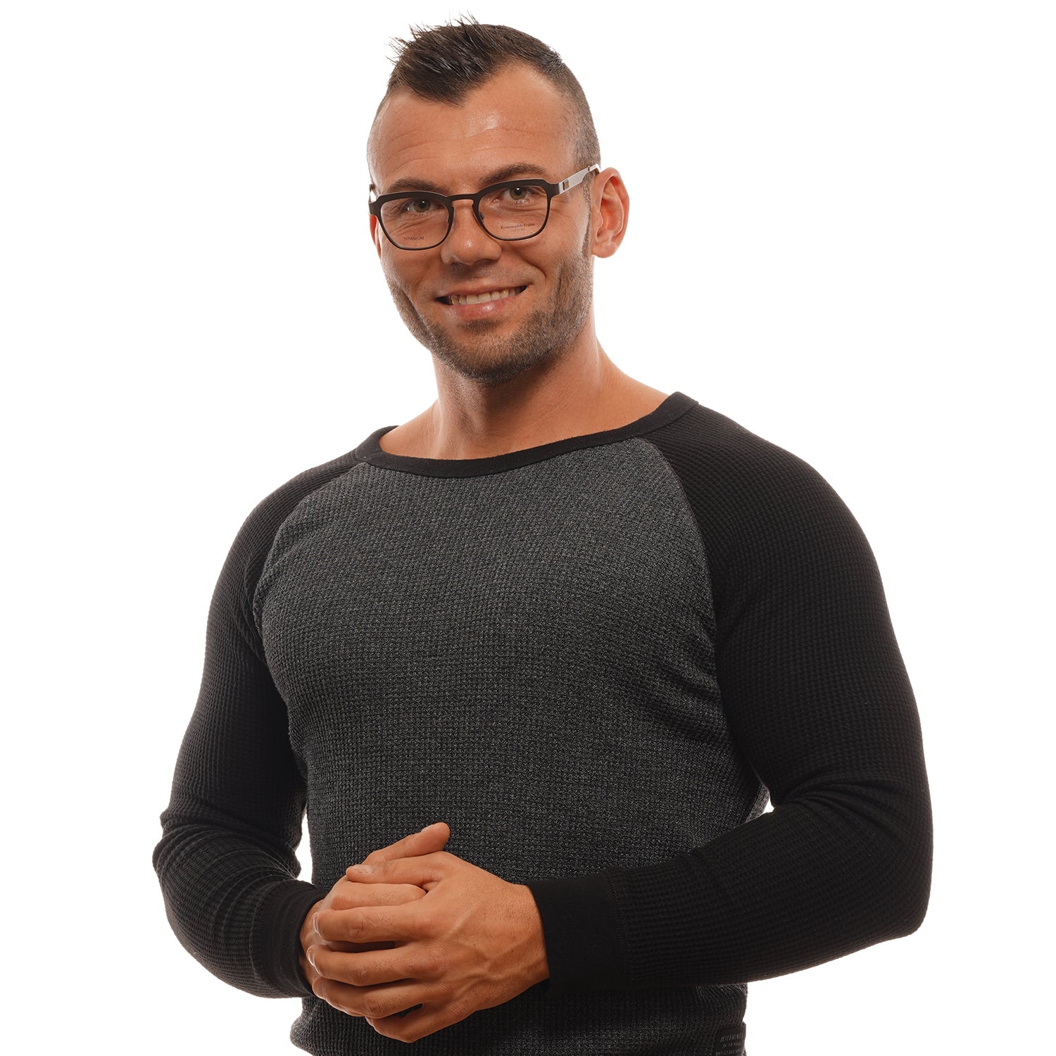 Ermenegildo Zegna Optical Frame ZC5004 49 038 Titanium