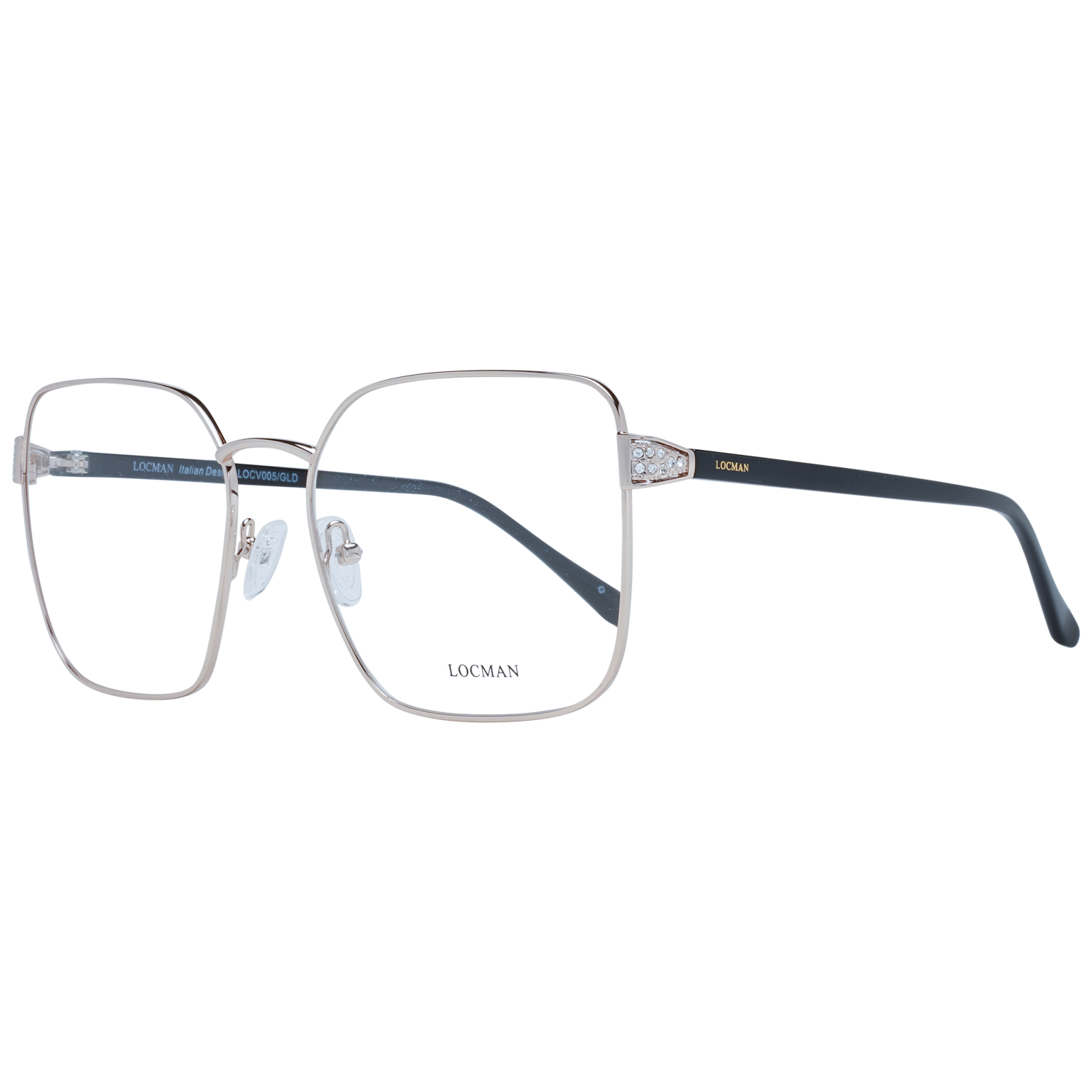 Monture optique Locman LOCV005 GLD 57