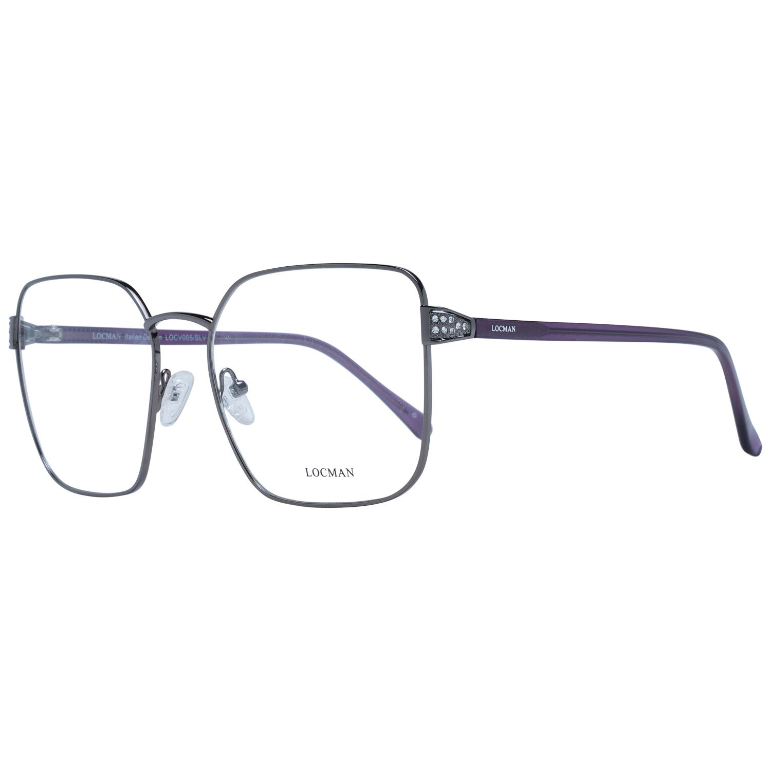 Locman monture optique LOCV005 SLV 57