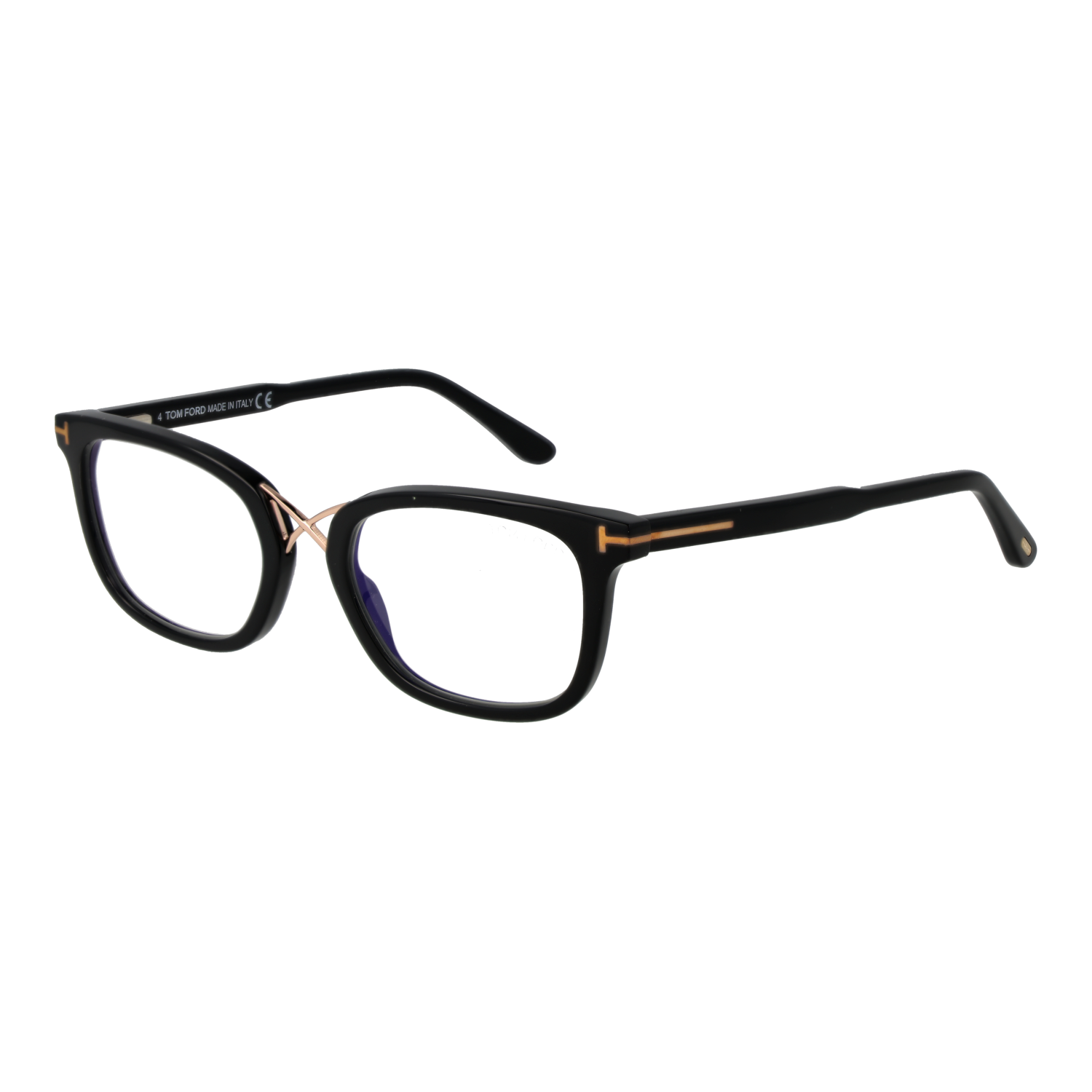 Tom Ford Optical Frame FT5637-B 001 52 Blue Filter