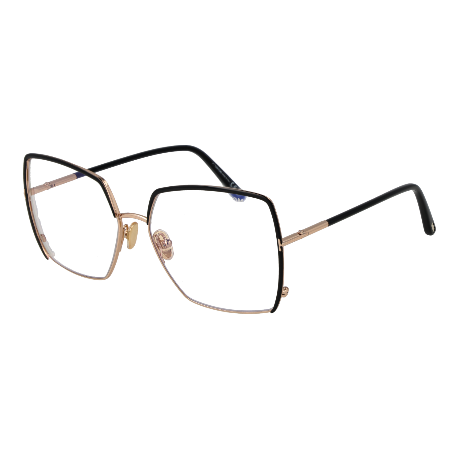 Tom Ford Optical Frame FT5668-B 001 57 Blue Filter