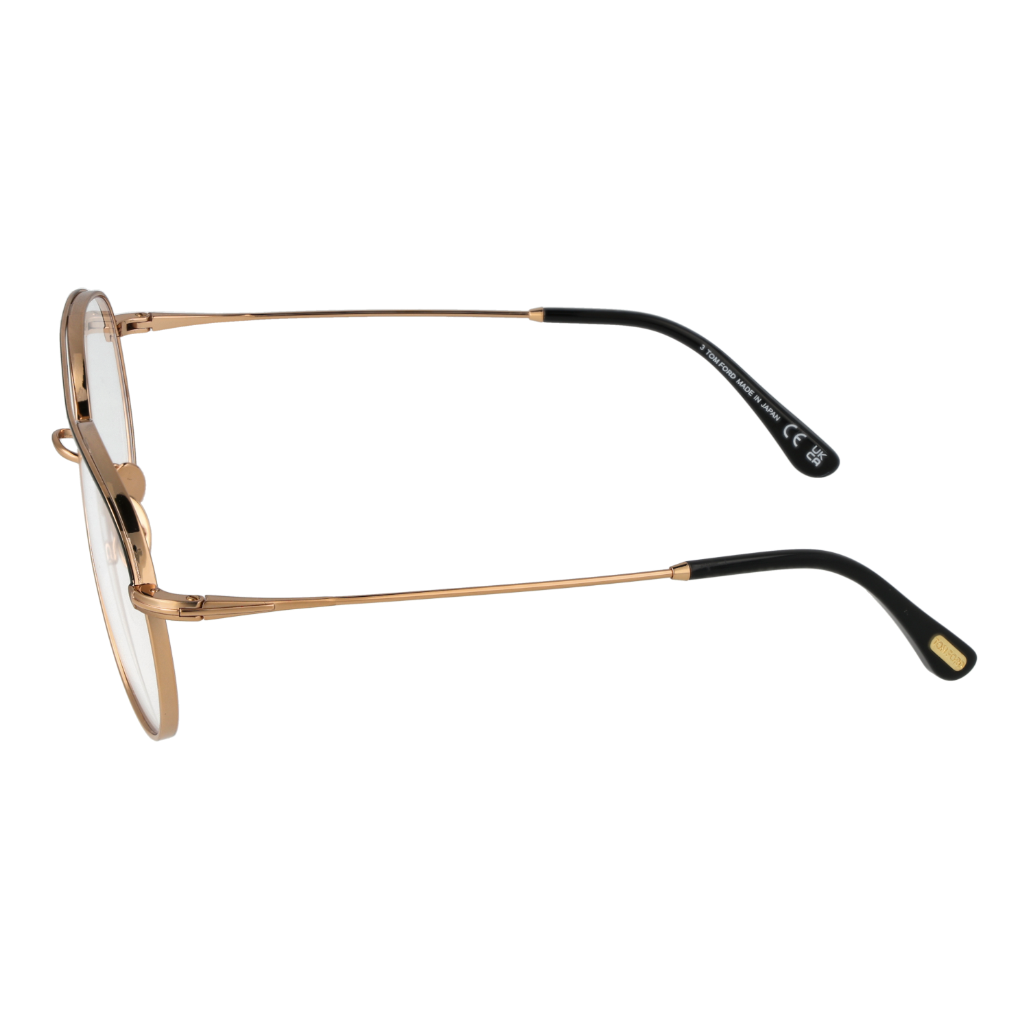 Tom Ford Optical Frame FT5693-B 030 57 Titanium  & Blue Filter