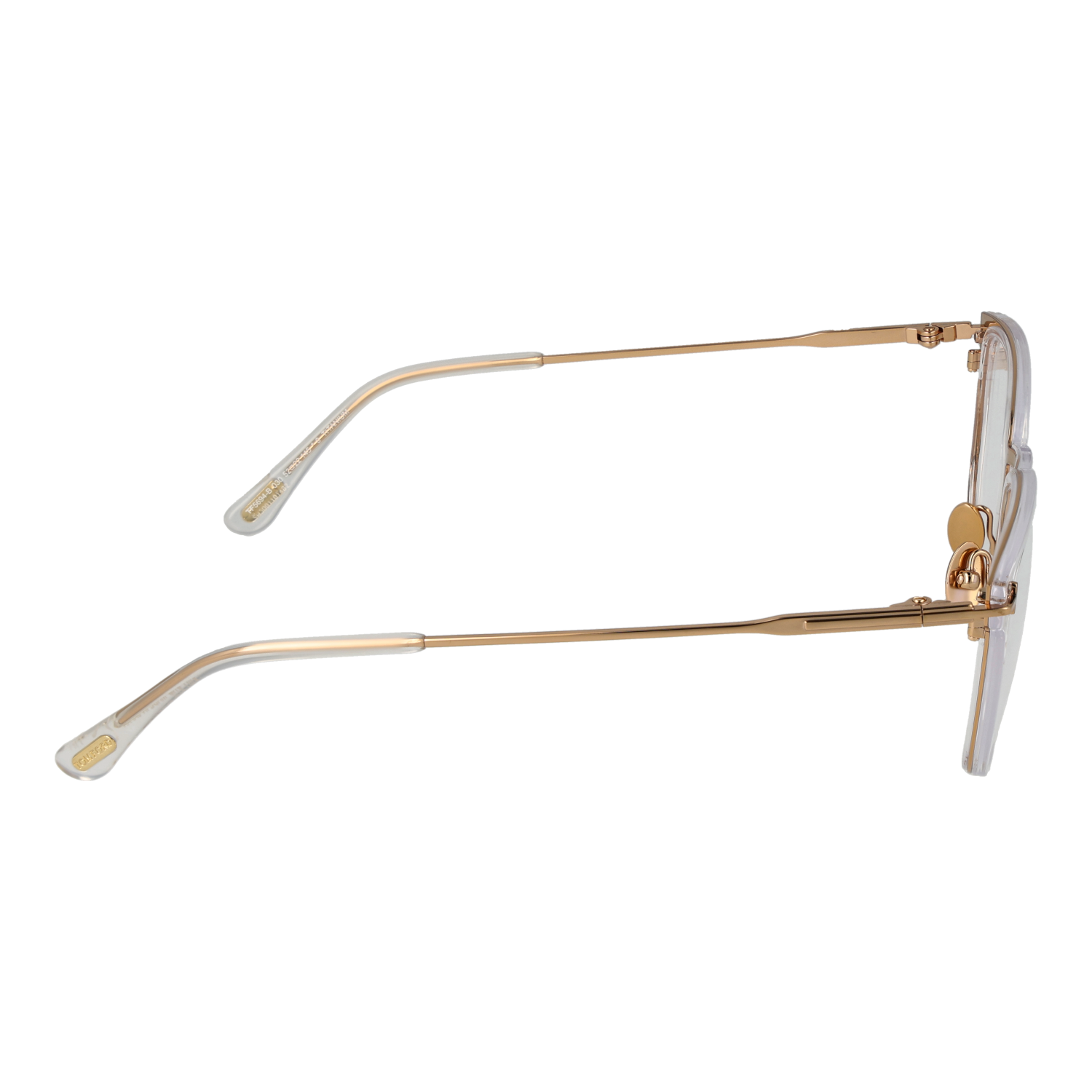 Tom Ford Optical Frame FT5694-B 030 52 Titanium & Blue Filter