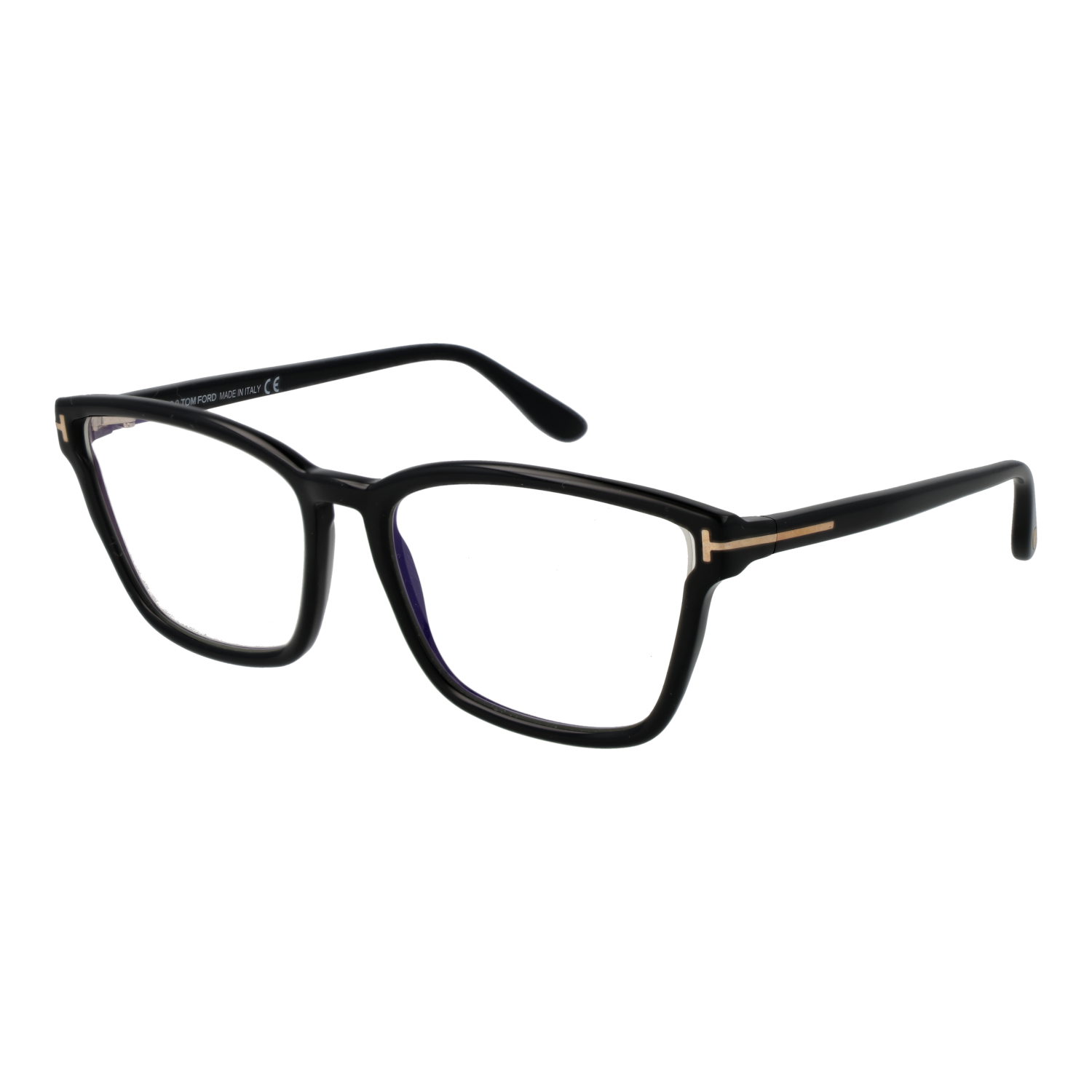 Tom Ford Optical Frame FT5707-B 001 55 Blue Filter