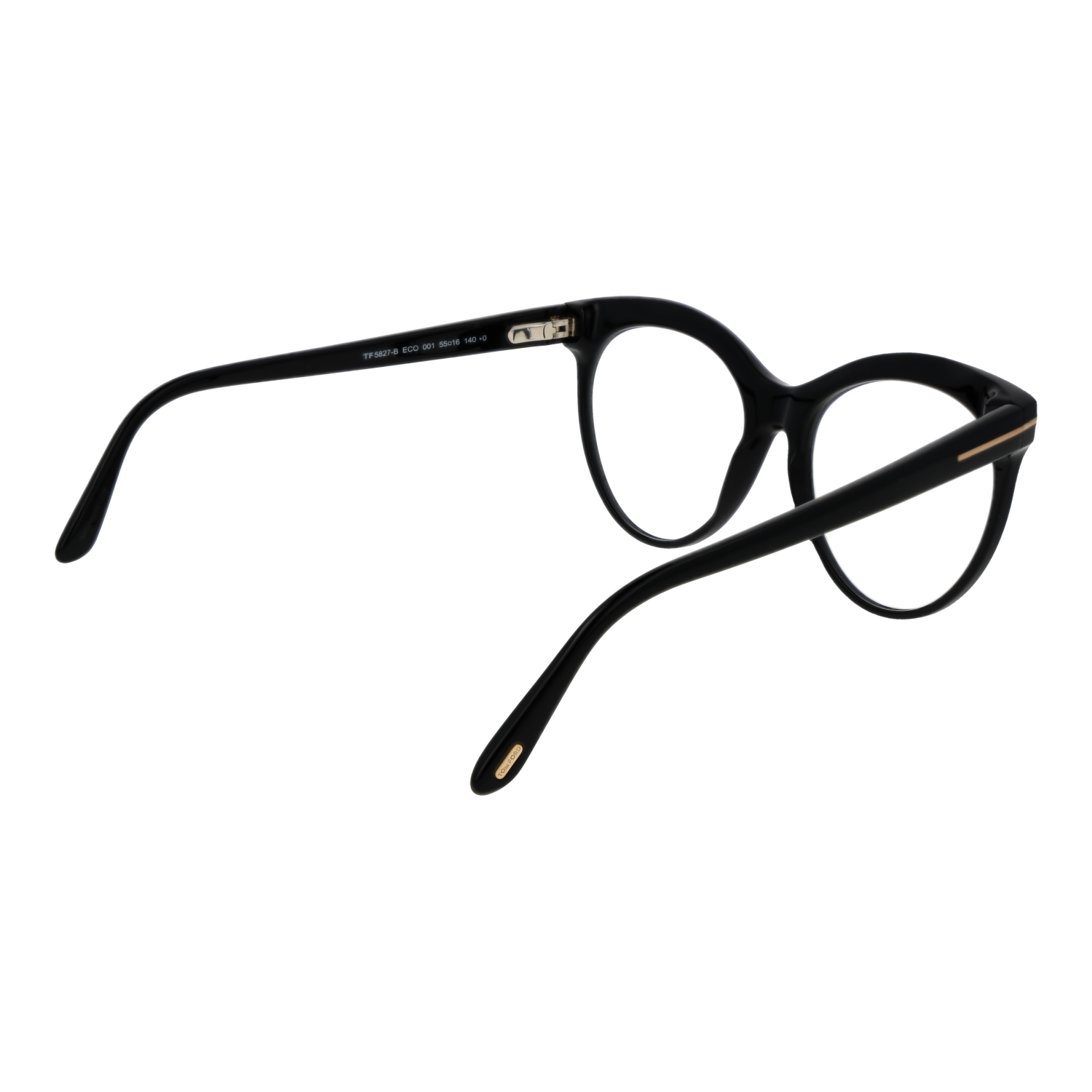 Tom Ford Optical Frame FT5827-B 001 55 Blue Filter